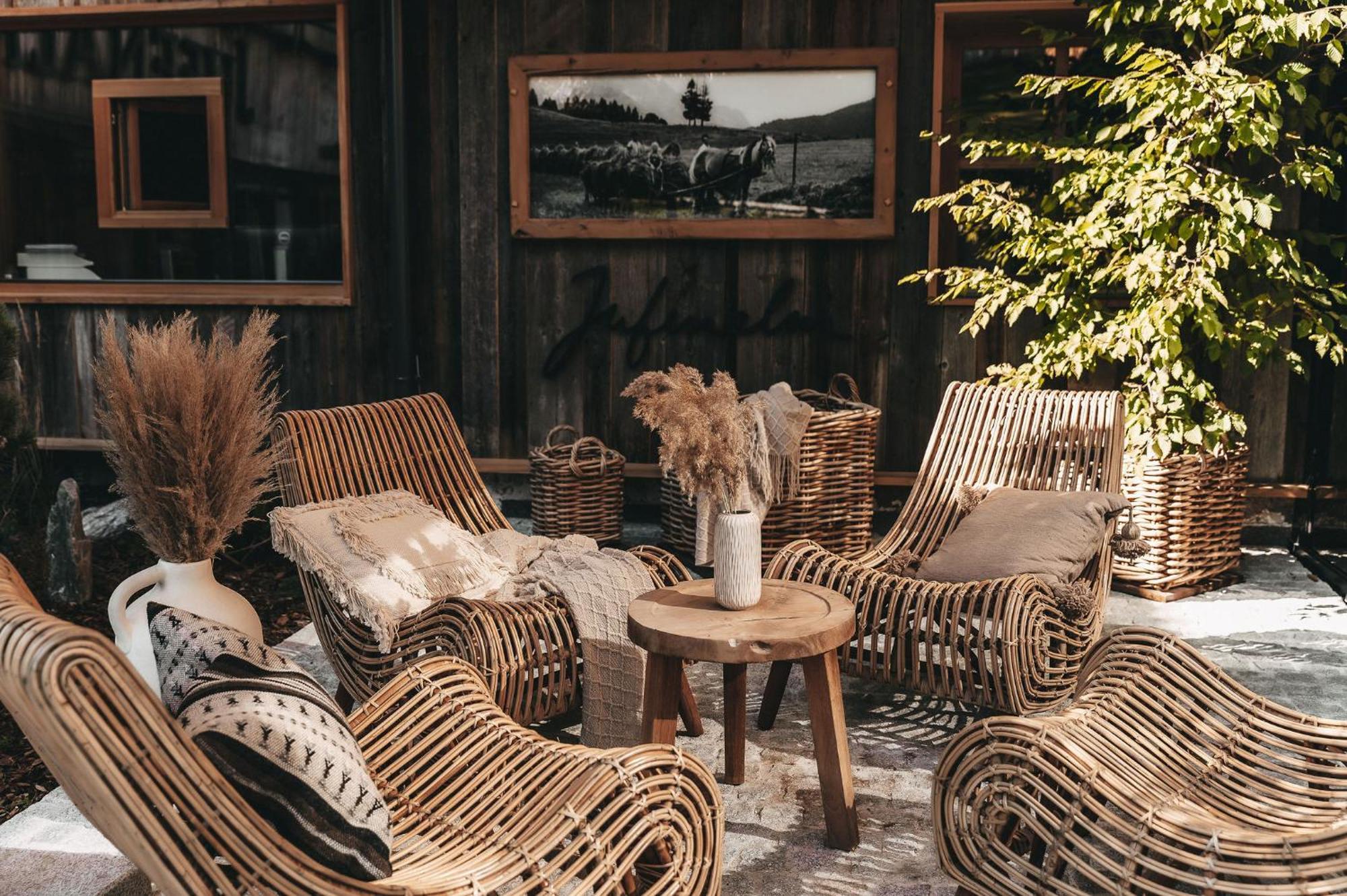 Jufenalm Boho Hotel & Restaurant Maria Alm am Steinernen Meer Eksteriør billede